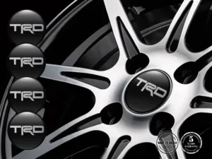 Toyota TRD Adesivi Cerchio Label Gravitational Thrust X